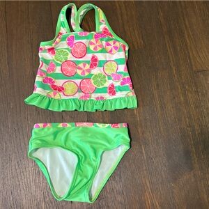 J. Khaki 2-Piece Swim Suit size 3T